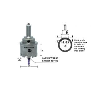 Hulsave Heavy Duty komplet